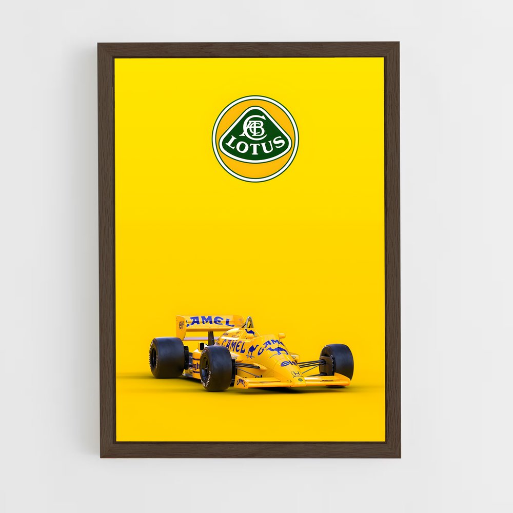 lotus-7 cadre Bois foncé