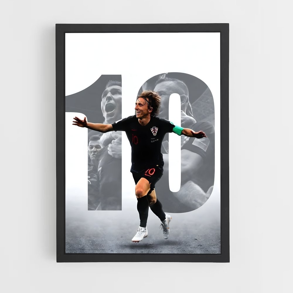 luka-modric-11 cadre Noir