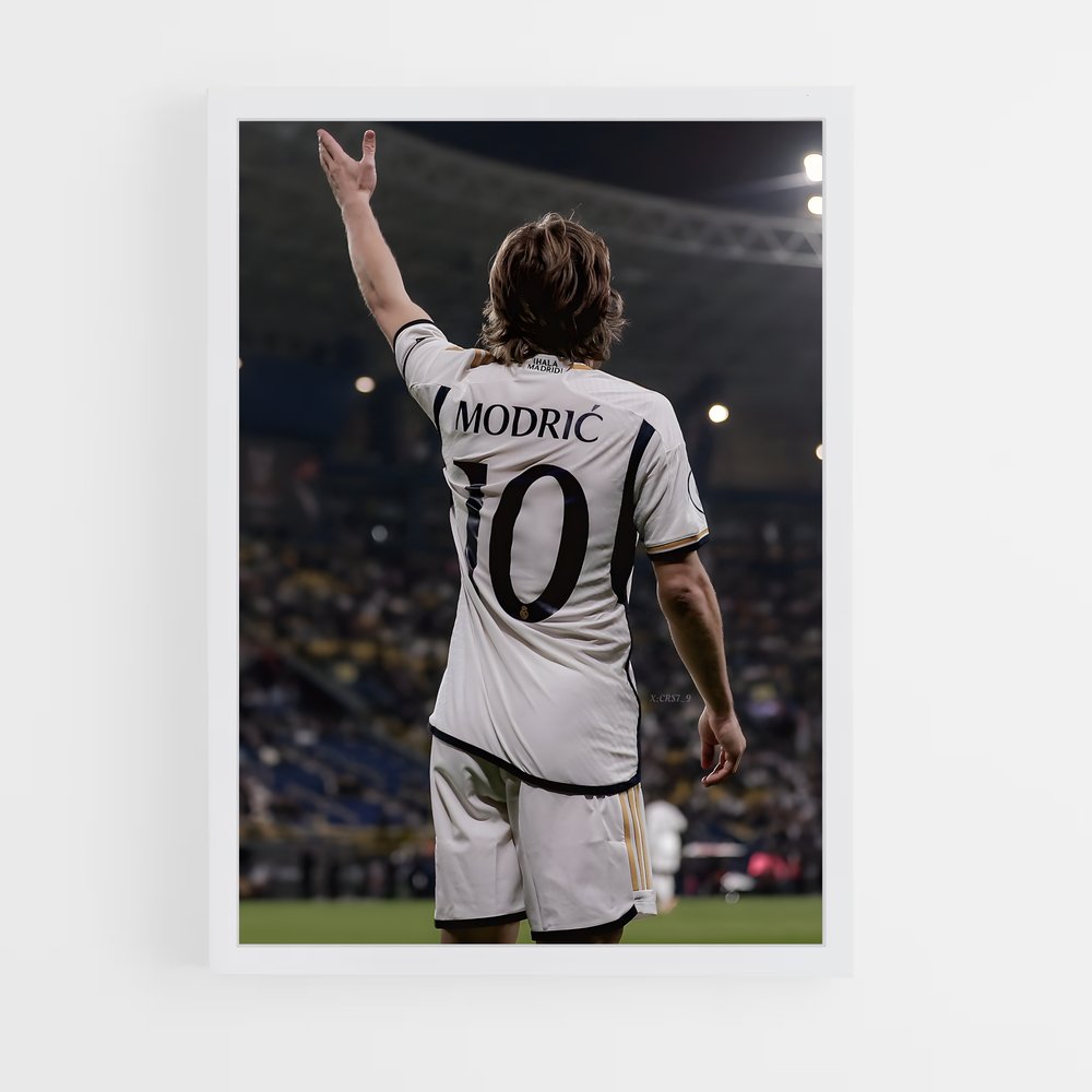 luka-modric-7 cadre Blanc