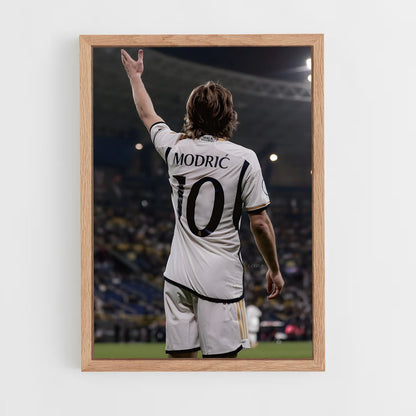 luka-modric-7 cadre Bois clair