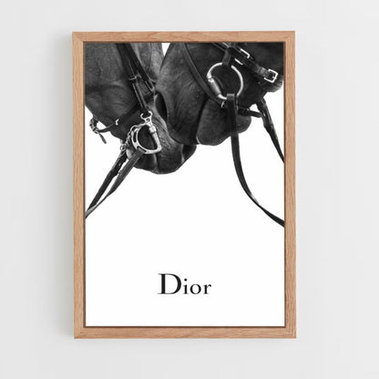 Poster Dior Chevaux