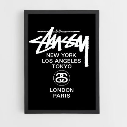 Poster Stussy International