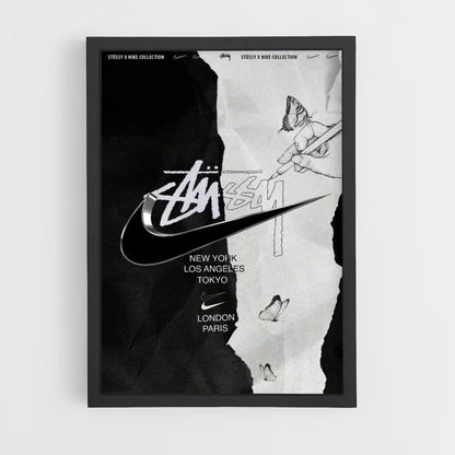 Poster Nike x Stussy