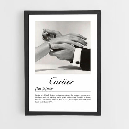 Poster Journal Cartier