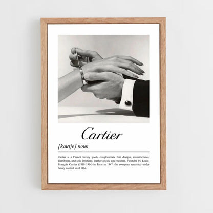 Poster Journal Cartier