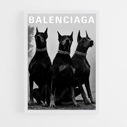 Poster Balenciaga Chien