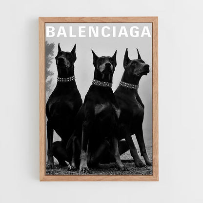 Poster Balenciaga Chien