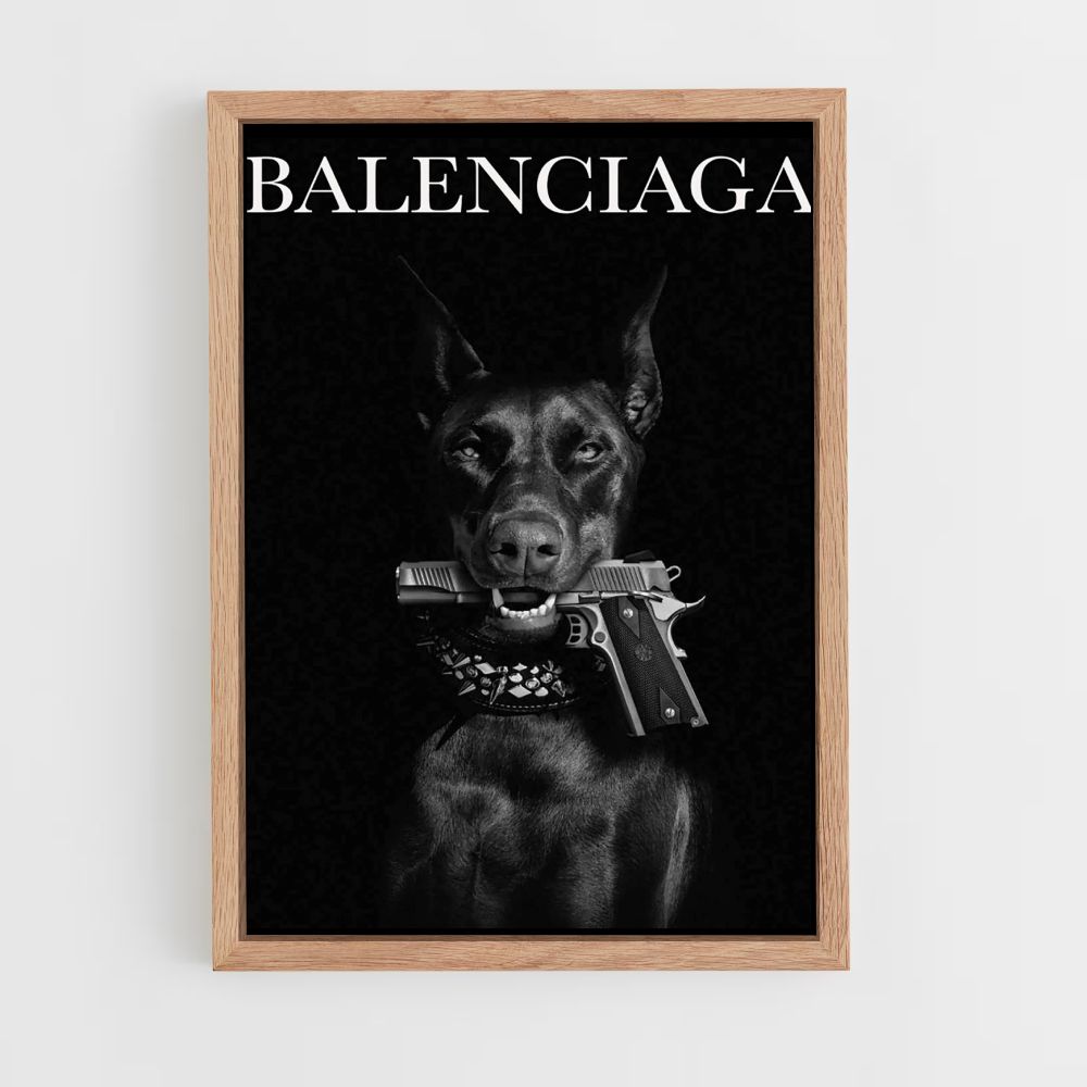 Poster Balenciaga Pistolet