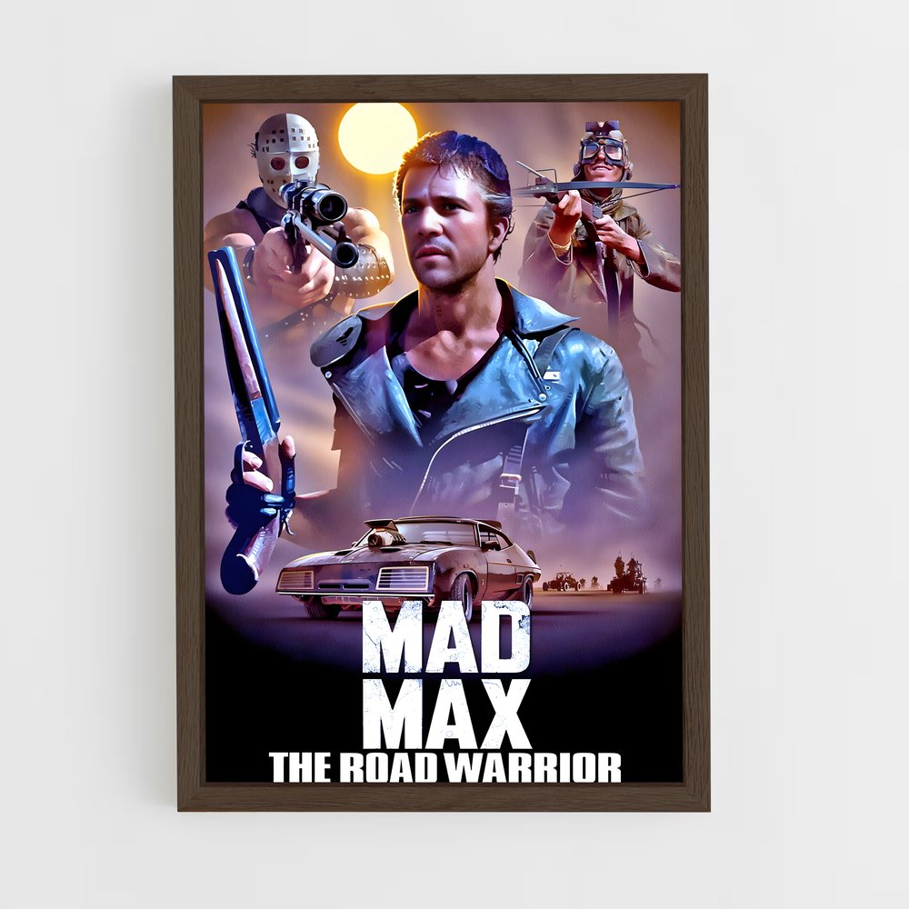 mad-max-22 cadre Bois foncé