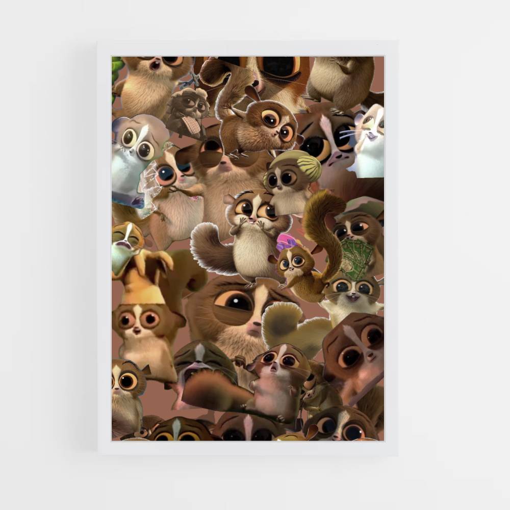 Poster Collage Morty