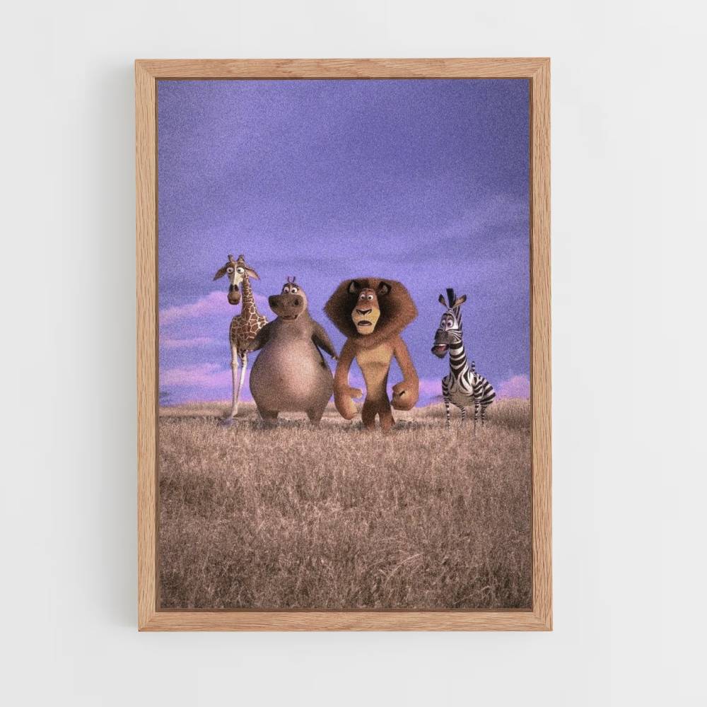 Poster Madagascar Aesthetic