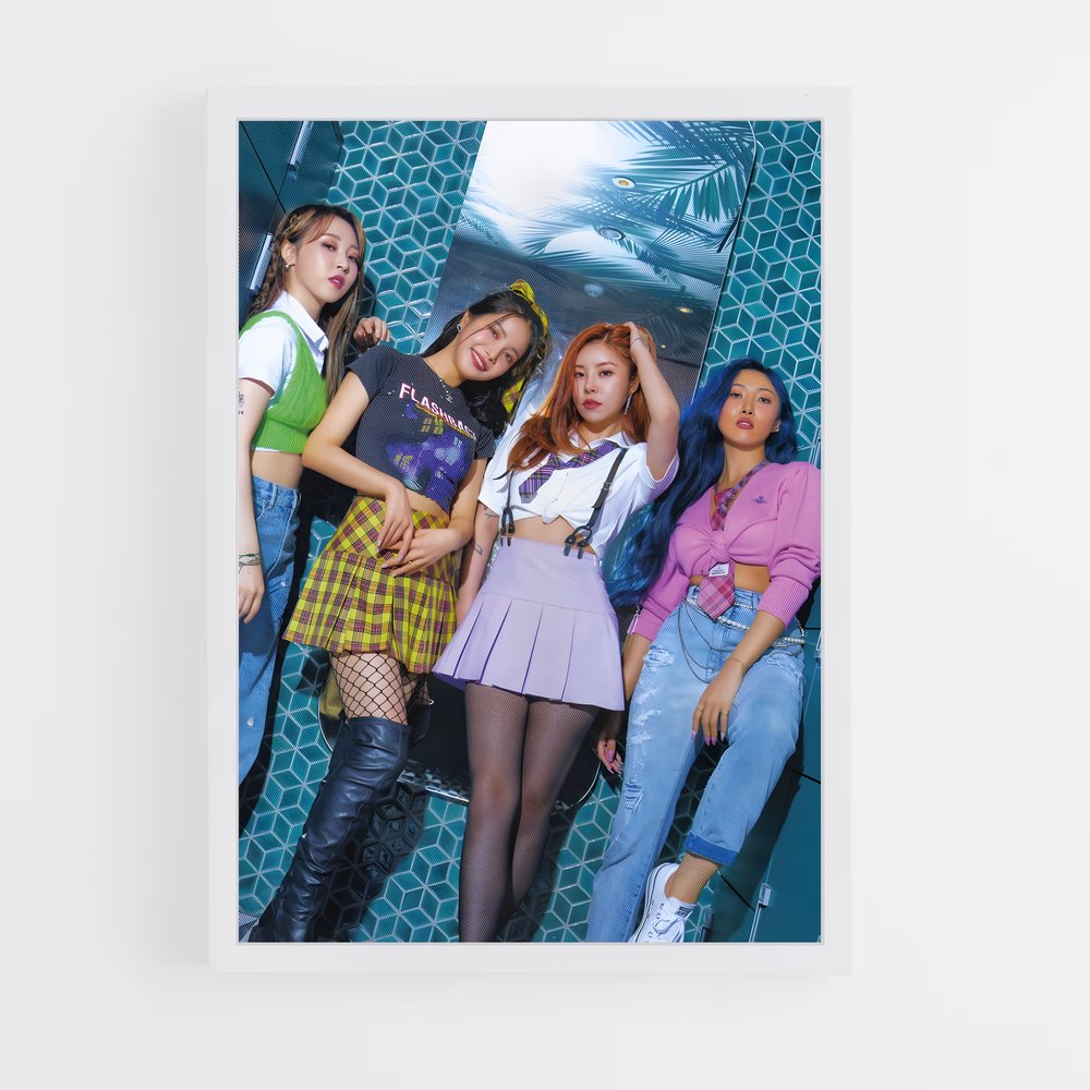 mamamoo-2 cadre Blanc