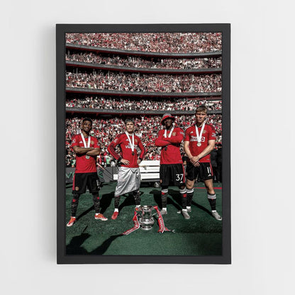 Poster Manchester United Stade