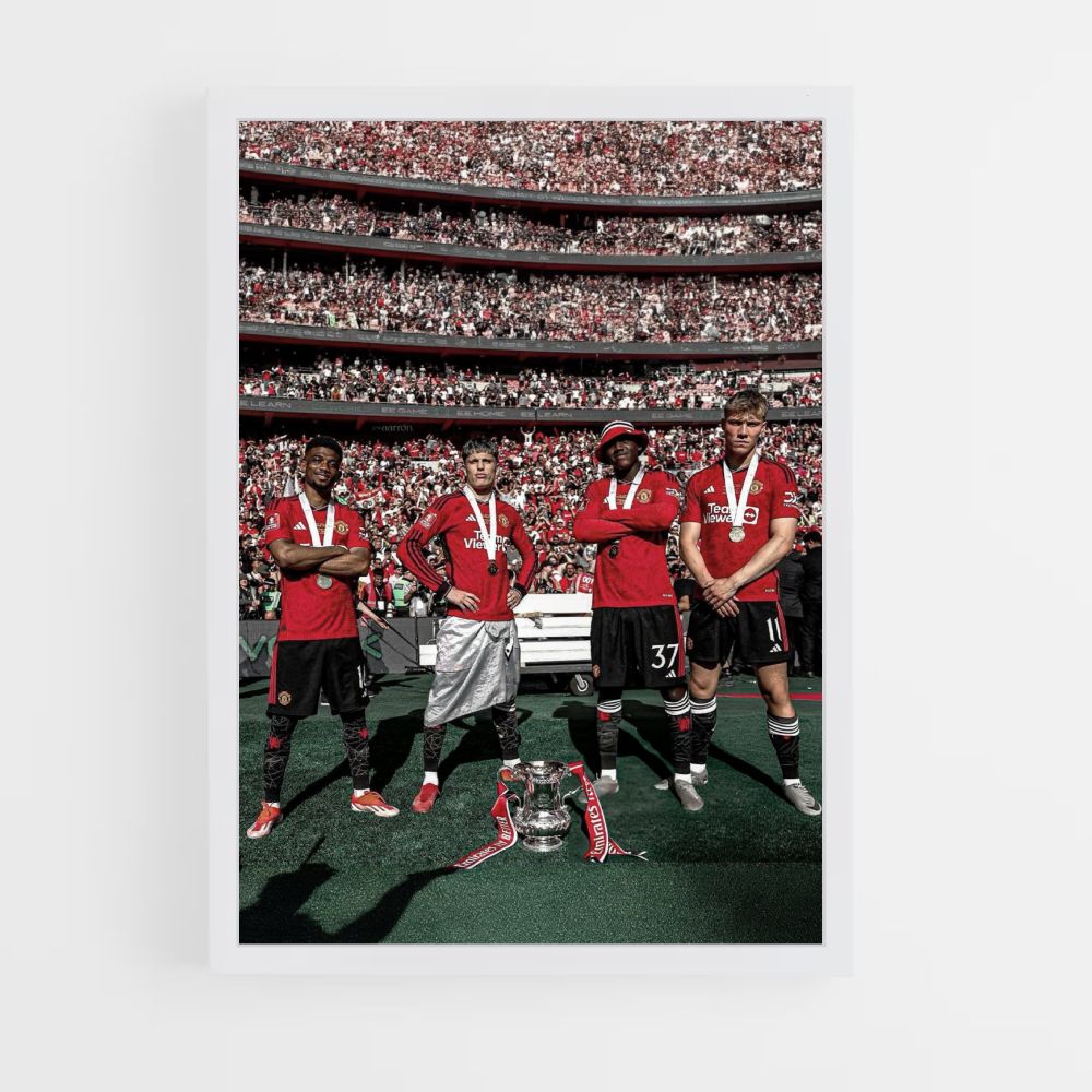 Poster Manchester United Stade