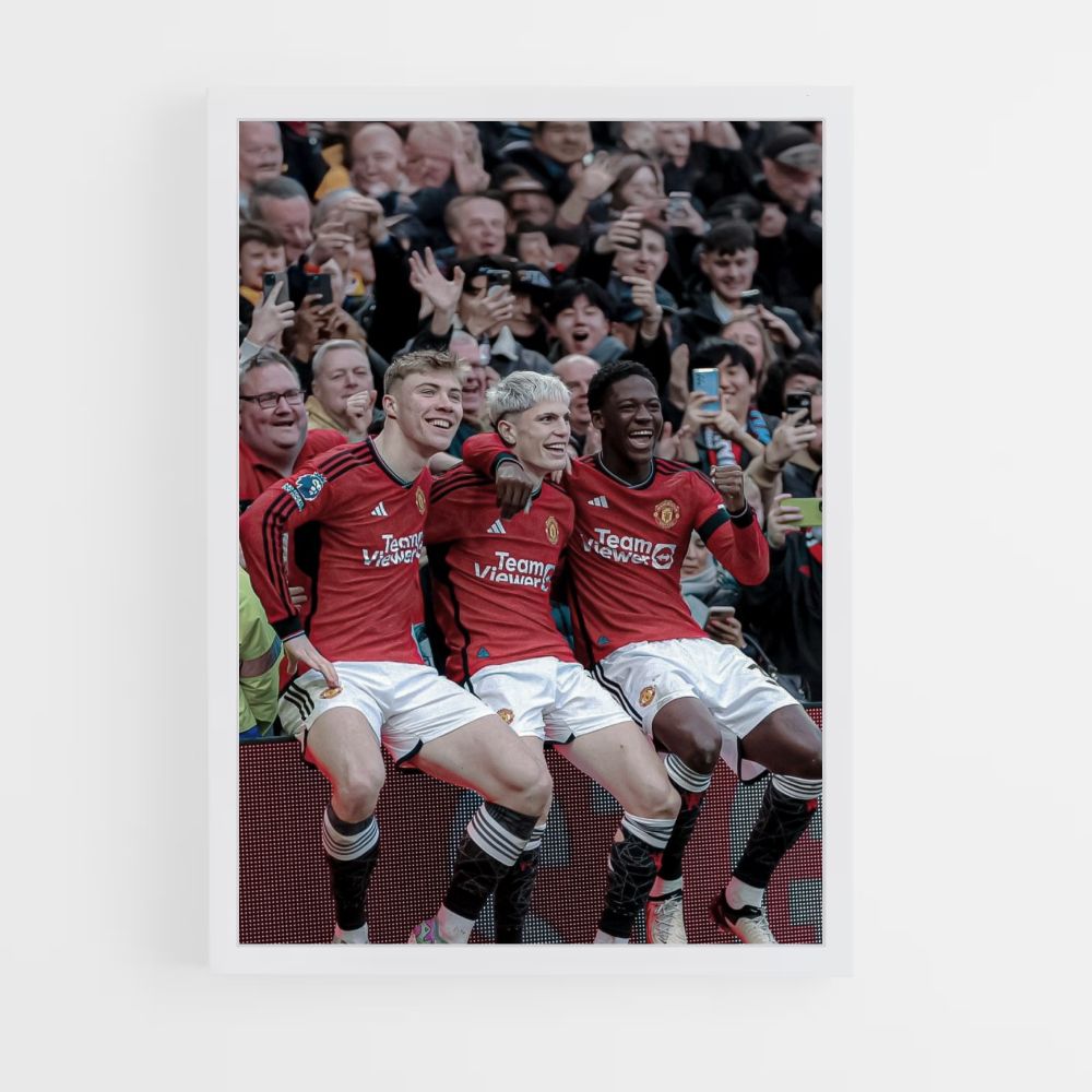 Poster Équipe Manchester United