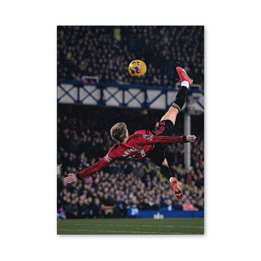 Poster Manchester United Ballon