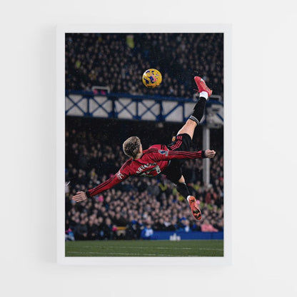 Poster Manchester United Ballon