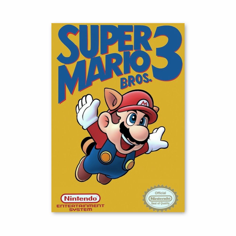 Poster Super Mario Bros 3