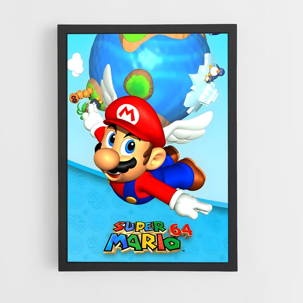 mario-18 cadre Noir