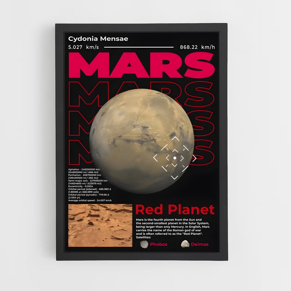 mars-4 cadre Noir
