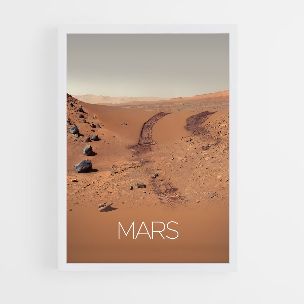 mars-8 cadre Blanc