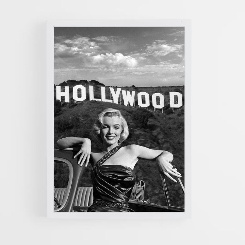 Poster Marylin Monroe Hollywood