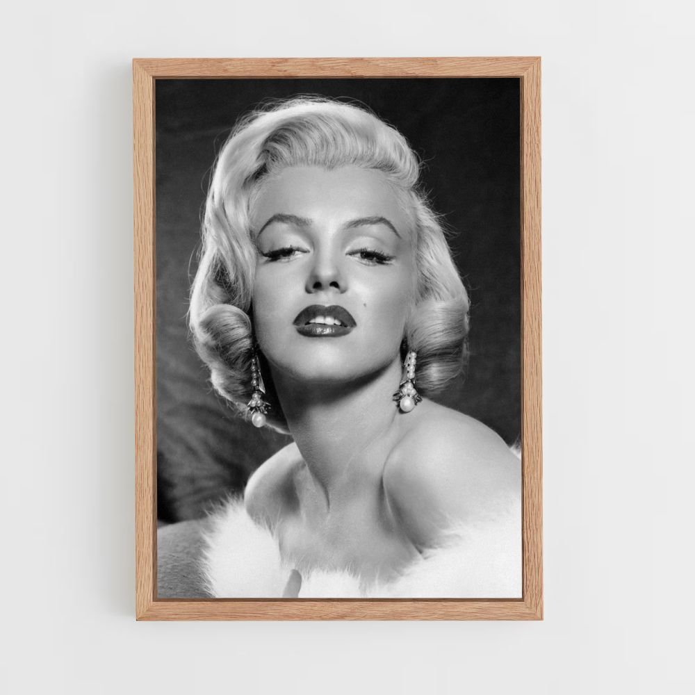 Poster Marylin Monroe Élégante