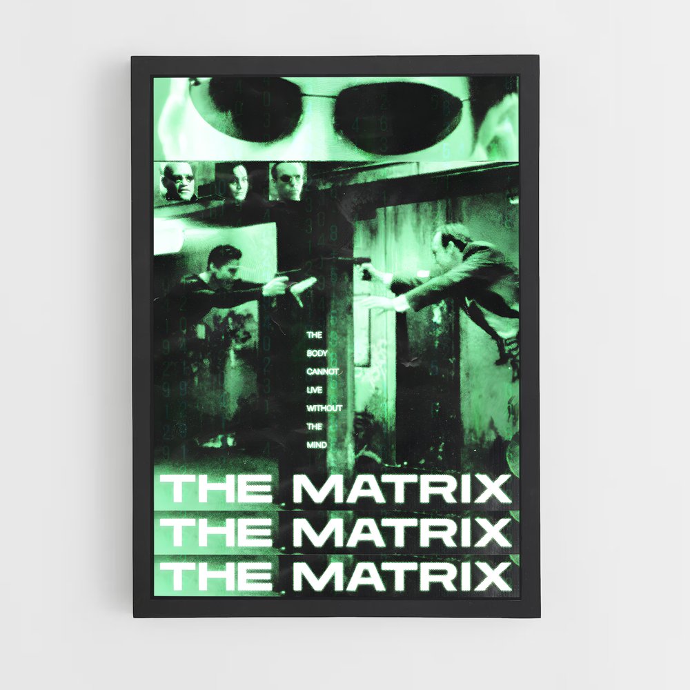 matrix-16 cadre Noir