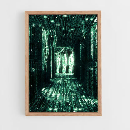 matrix-18 cadre Bois clair