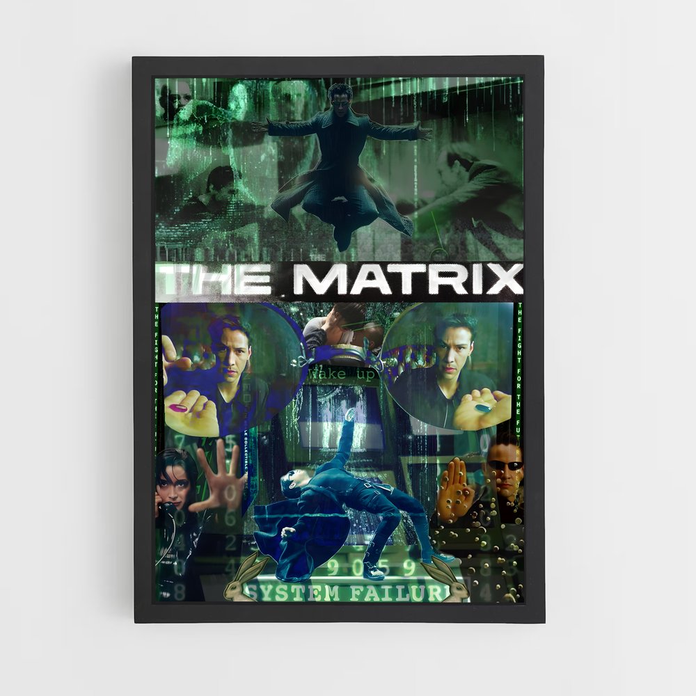 matrix-7 cadre Noir