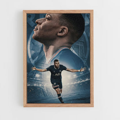 Poster Mbappe PSG