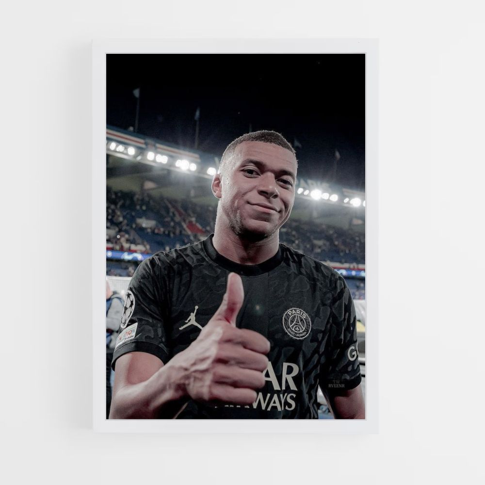 Poster Mbappe Pouce