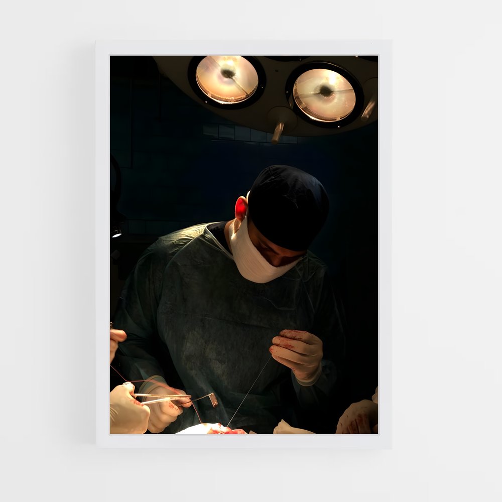 medecine-12 cadre Blanc