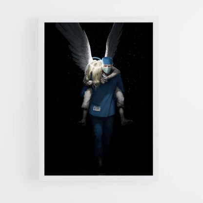 medecine-9 cadre Blanc