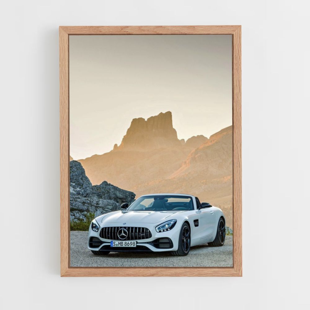 Poster Mercedes AMG GT Coupé