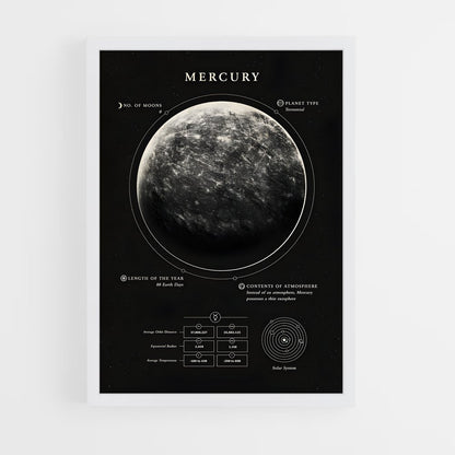 mercury-3 cadre Blanc