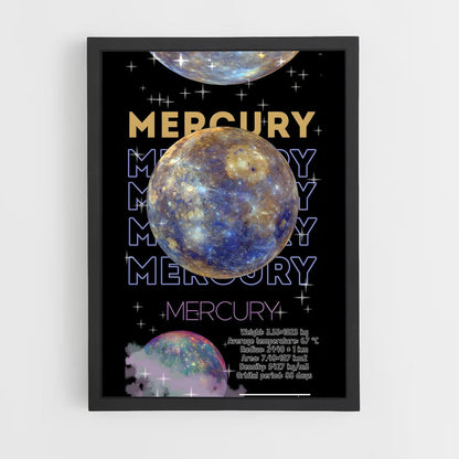 mercury-4 cadre Noir