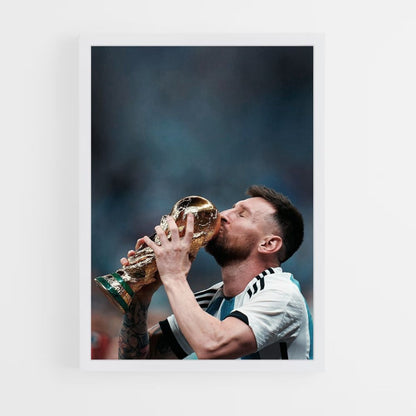 Poster Messi Champion du monde