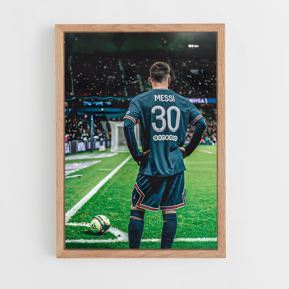 messi-3 cadre Bois clair