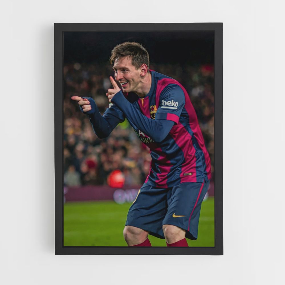 Poster Messi Barca