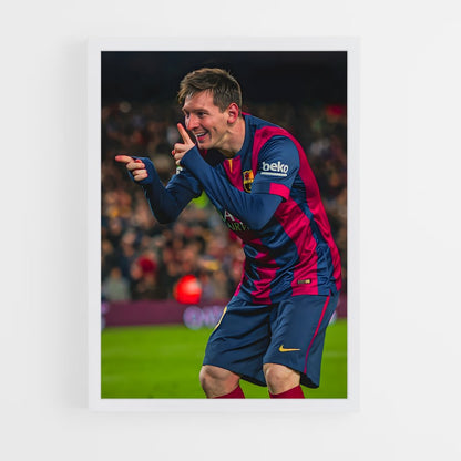 messi-4 cadre Blanc