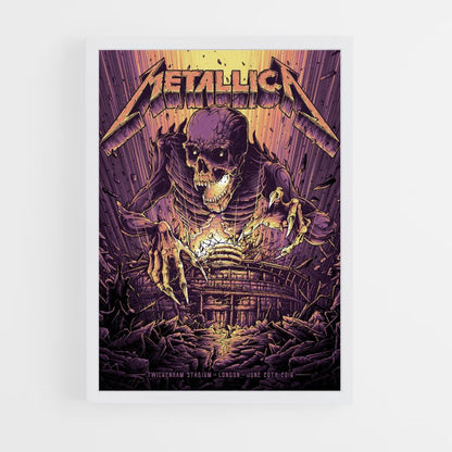 Poster Metallica Londres