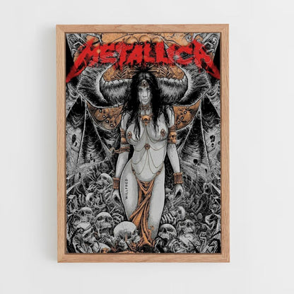 Poster Metallica Démon