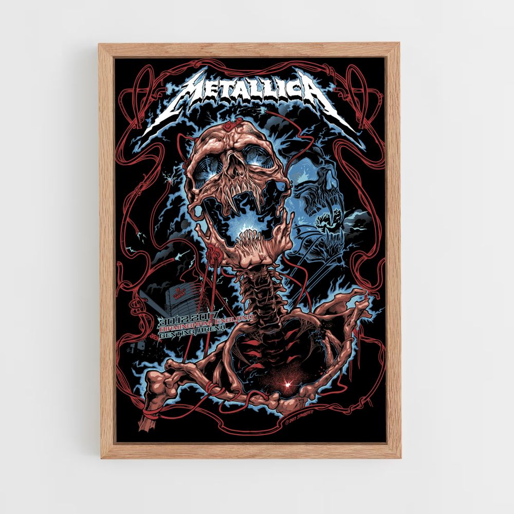 Poster Metallica Birmingham