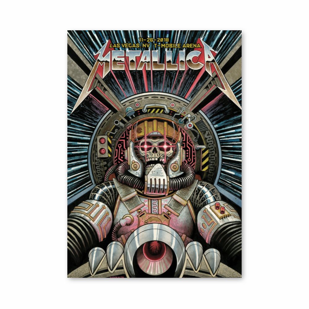 Poster Metallica Las Vegas