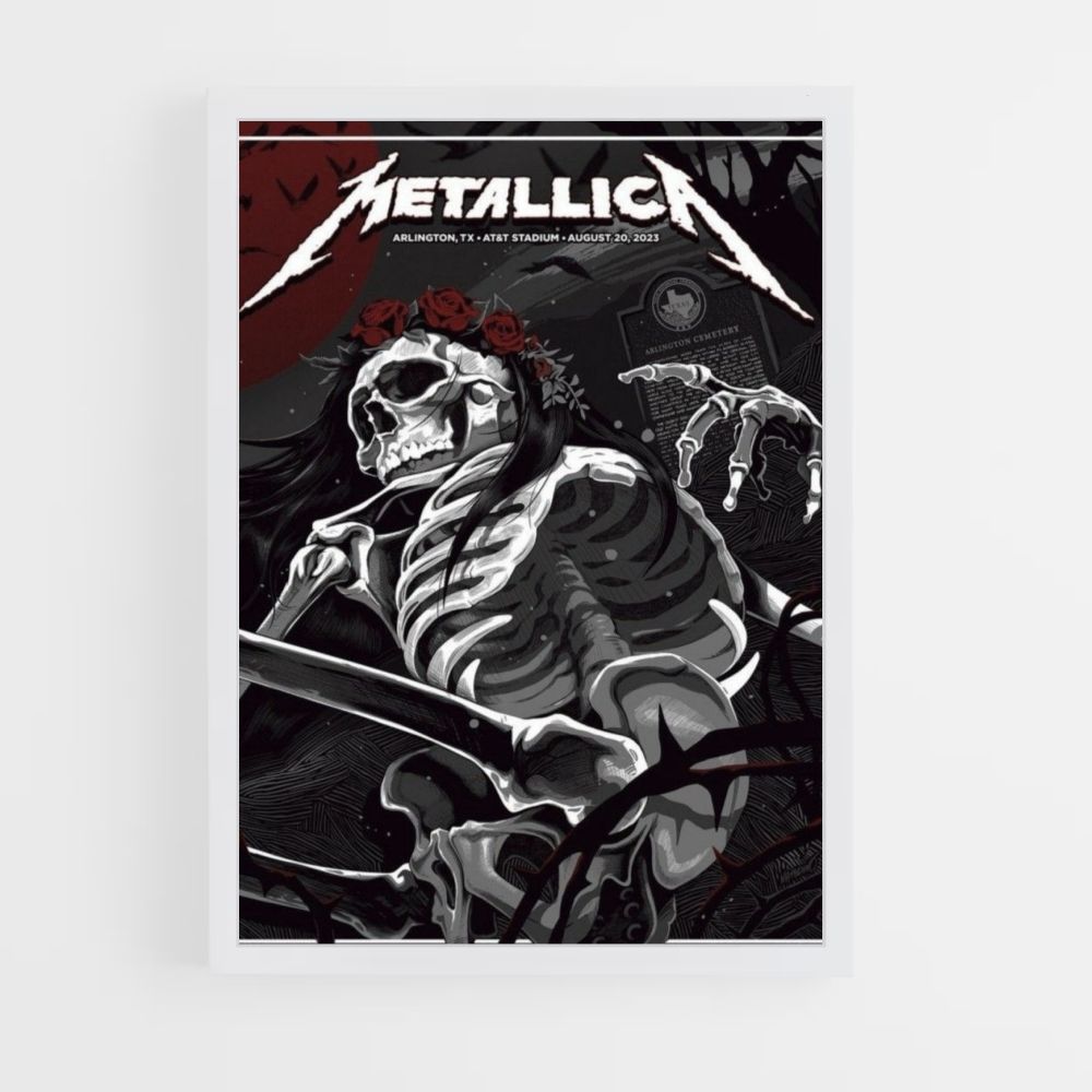 Poster Metallica Arlington