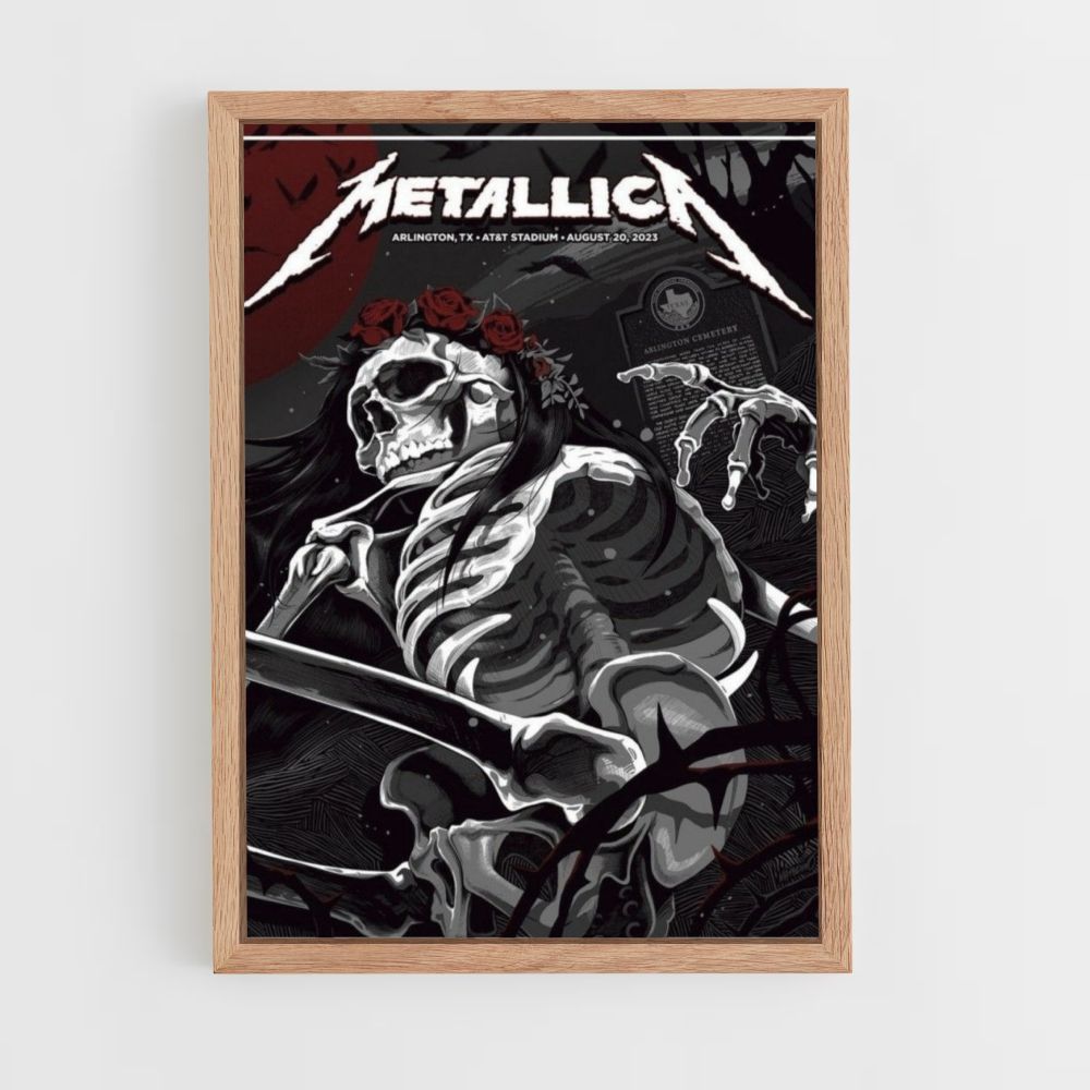 Poster Metallica Arlington