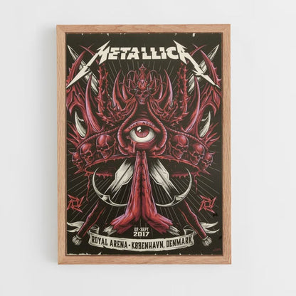 Poster Metallica Royal Arena