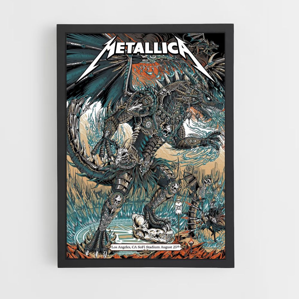 Poster Metallica Dragon