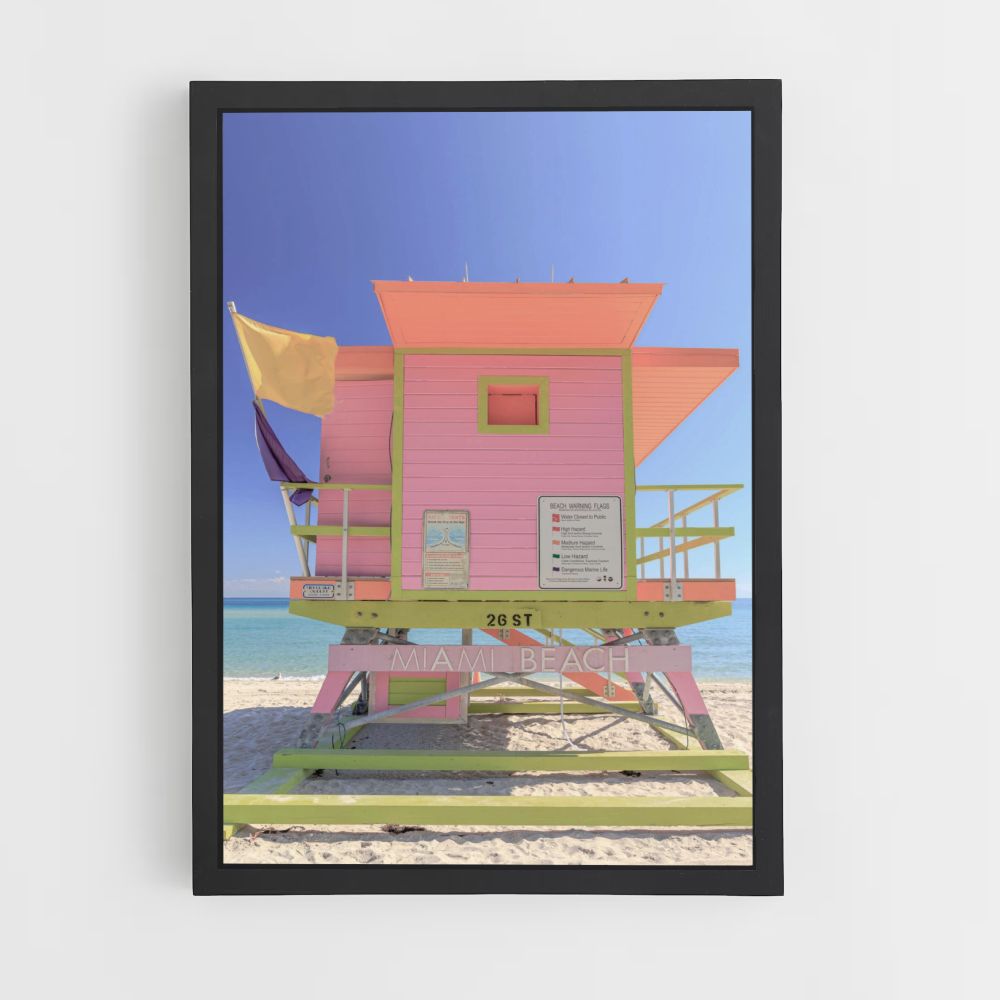 Poster Cabane Miami